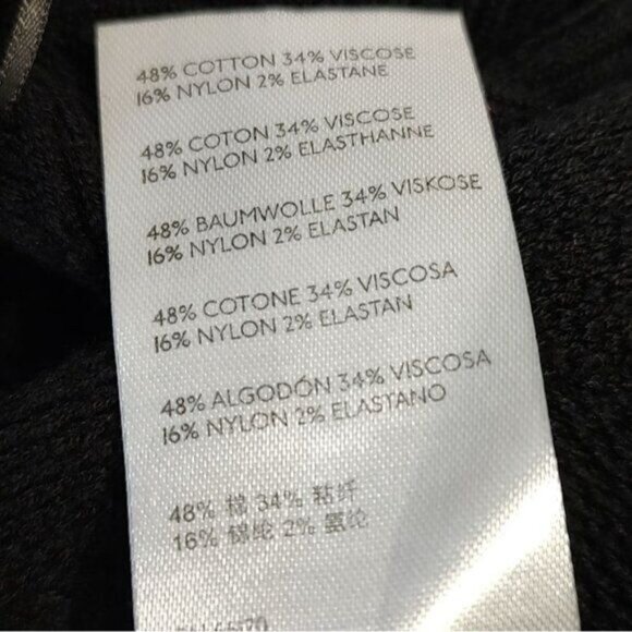 Free People Beach Dress L Black Kristy Halter Knit Sweater Midi Dress Revolve - Picture 11 of 15